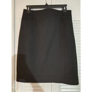 Express Pencil Skirt Women's Size 8 Black Knee Length High Rise Lined